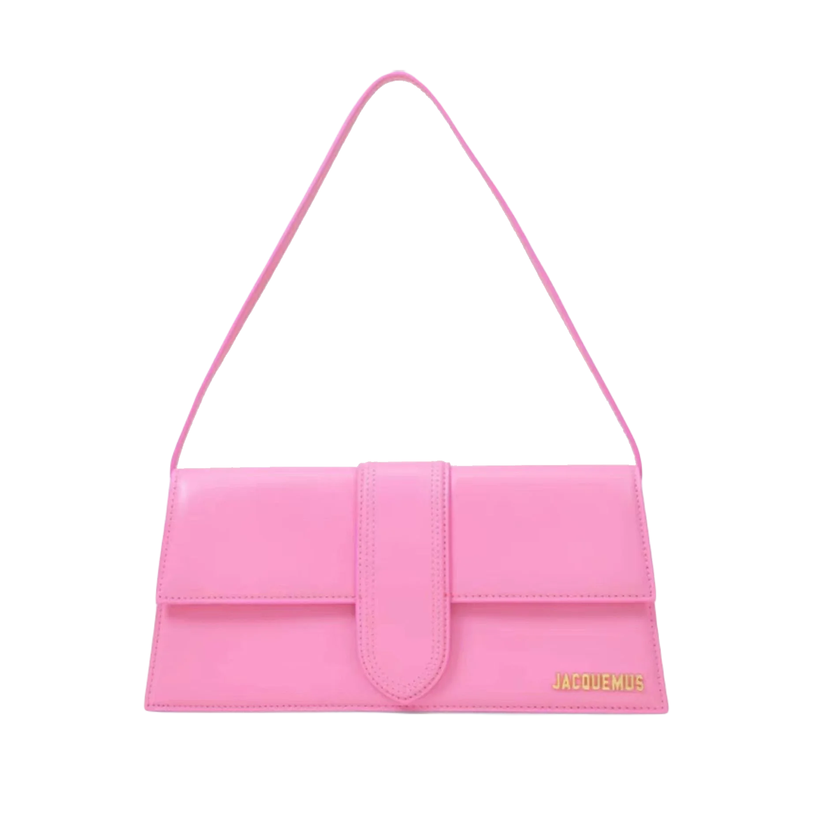 BORSA LE BAMBINO LONG ROSA LOGO SILVER