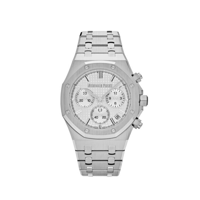 AP Royal Oak 26240ST.OO.1320ST.07 Selfwinding Chronograph Steel White Dial